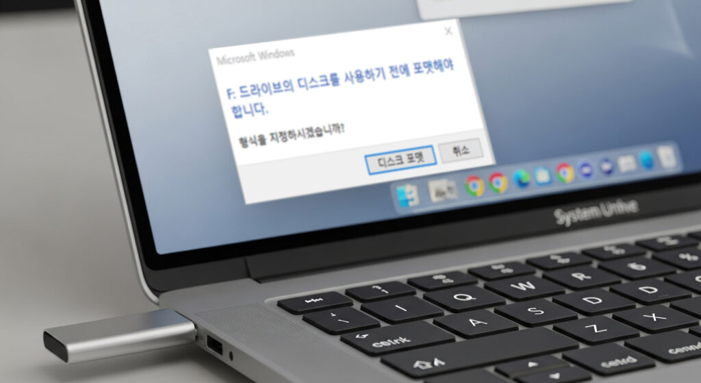 USB 포맷해야 합니다